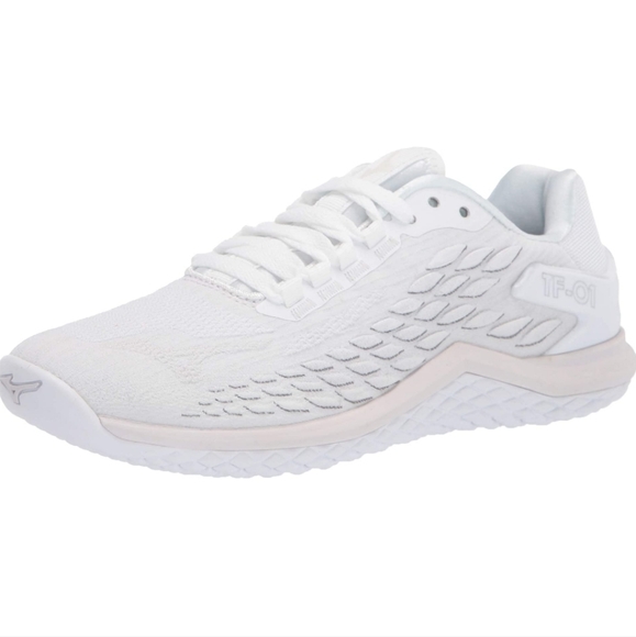 Mizuno Tf-01 Womens Cross Trainer, size 6 white - Picture 1 of 7